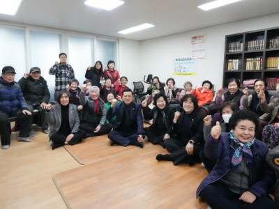 손영준 노원구의장, 경로당 순회 방문하며 어르신들께 새해 인사