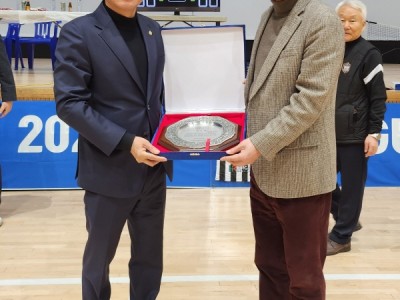 손영준 노원구의장, 한국풋살연맹으로부터 감사패 수상